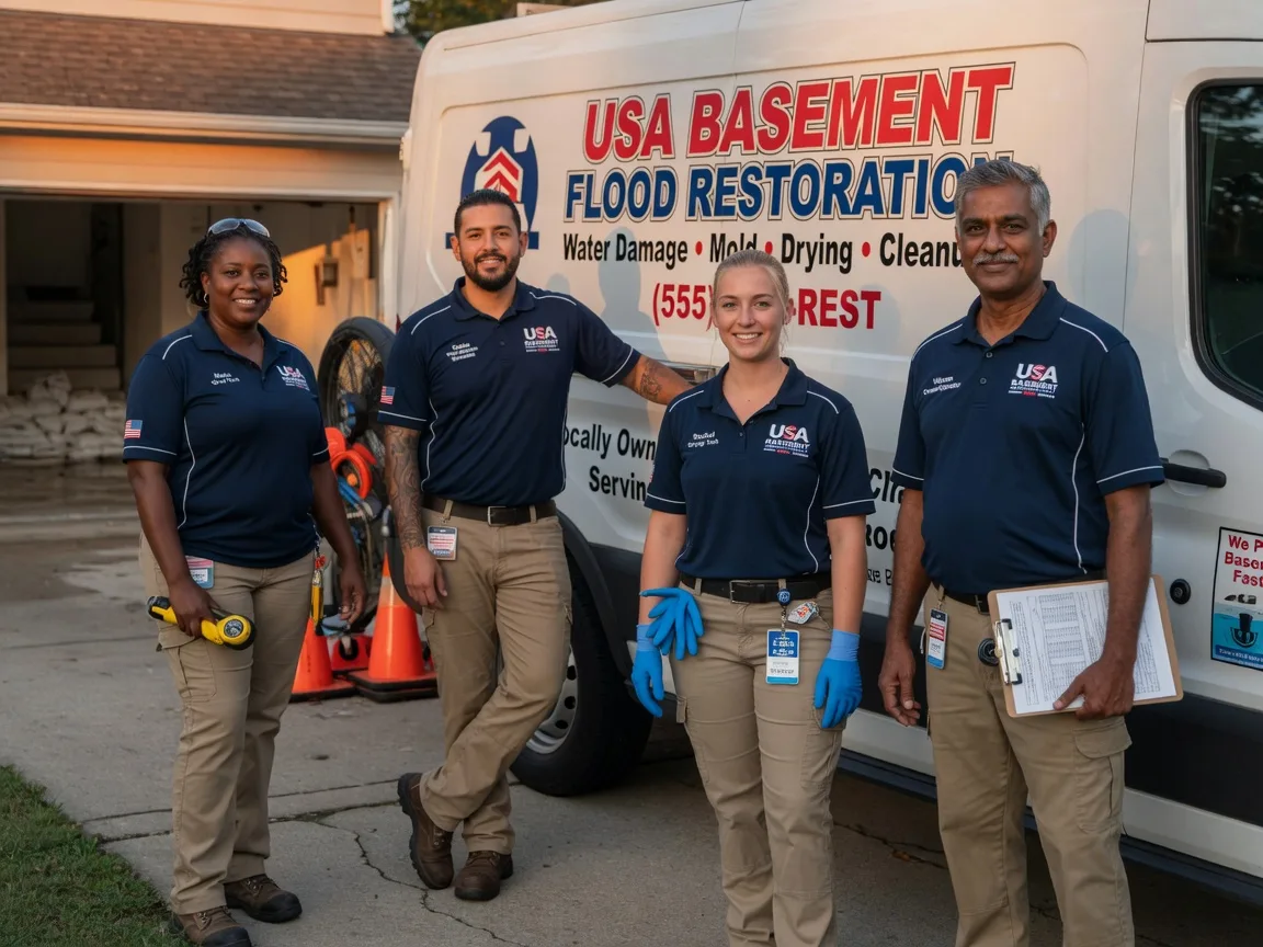 Basement Flood Cleanup company in Justice, IL