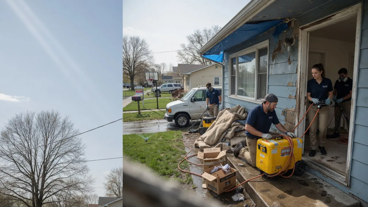 Basement Flood Cleanup in Justice, IL near me